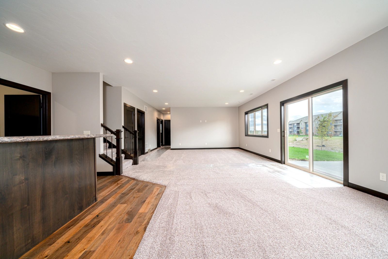 Modern custom home built in Sioux Falls, SD by Thurman Construction, representing the next generation of family leadership
